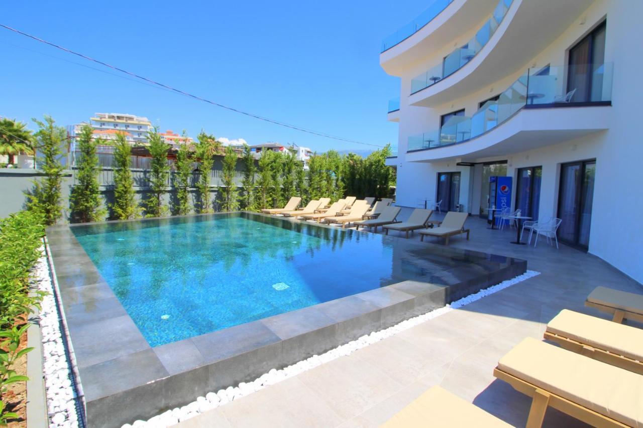Blue Eye Hotel Ksamil Exterior foto